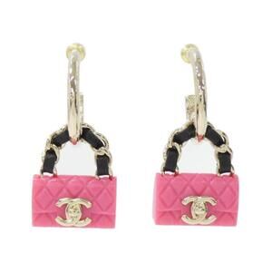 CHANEL Black Earrings